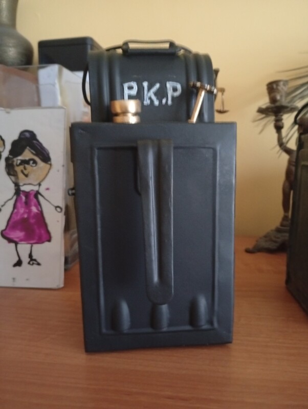 Elbląg Sprzedam 4 lampy konduktorskie PKP po renowacji atrakcyjny wygląd do kolekcji lub wystroju wnętrza zabytki PRL