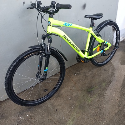 Elbląg Sprzedam rower firmy ROCK RIDER jak nowy, koła 27.5 ×2.10 cali aluminiowe wzmacniane, rama aluminiowa 17