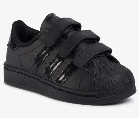 Elbląg Sprzedam praktycznie nowe buty sportowe Adidas Sneakersy Superstar Cf C FV3656 Czarny. Stan idealny. Rozmiar