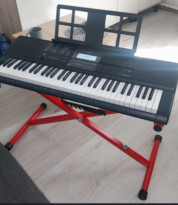 Elbląg Do sprzedania keyboard casio ctx800 dynamiczna klawiatura stan bardzo dobry do tęgo statyw akmuz pod keyboard