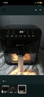 Elbląg Witam Serdecznie. 
Sprzedam Air Frayera marki mandine, zakupiony w carrefour za 169,zł, mam e-paragon. 
Działa