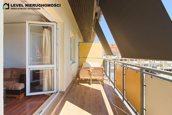Elbląg LEVEL NIERUCHOMOŚCI Gotowy apartament nad morzem 42,40m2 plus taras, piwnica i miejsce postojowe na