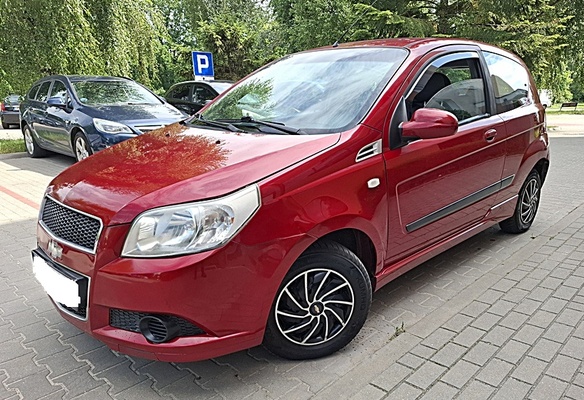 Elbląg CHEVROLET AVEO-  1.2  Benzyna ---BOGATE WYPOSAŻENIE  2008 rokPrzebieg 144 tyś. km