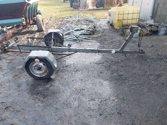 Elbląg Sprzedam przyczepę pod-łodziową bez prawa rejestracji.
Cena: 1200 zł
Proszę o kontakt telefoniczny.