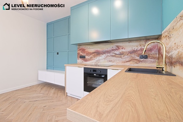 Elbląg LEVEL NIERUCHOMOŚCI Wykończone mieszkanie dwupokojowe38,2m2 II piętroul. Bociania