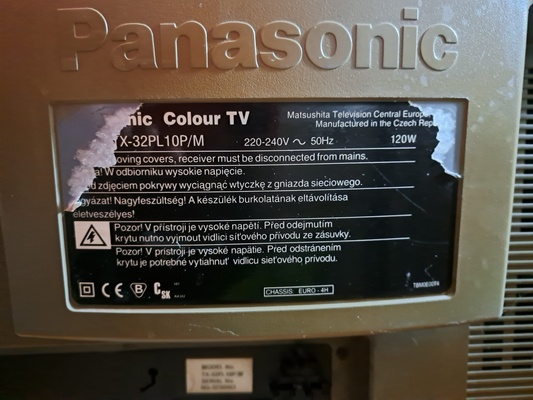 Elbląg Oddam niedziałający telewizor w wielkim tyłem, wazy chyba  50kg