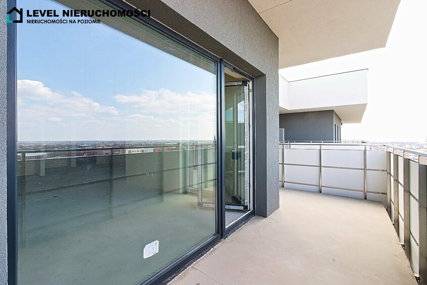 Elbląg LEVEL NIERUCHOMOŚCIApartament na ostatnim piętrze Regal ParkBezpośrednie wyjście na okalający taras92m2