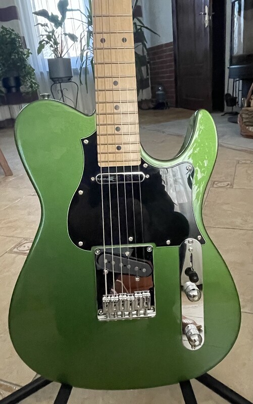 Elbląg 🎸 Piękny Telecaster FGN – japońska precyzja, wyjątkowy kolor, blokowane klucze Gotoh!