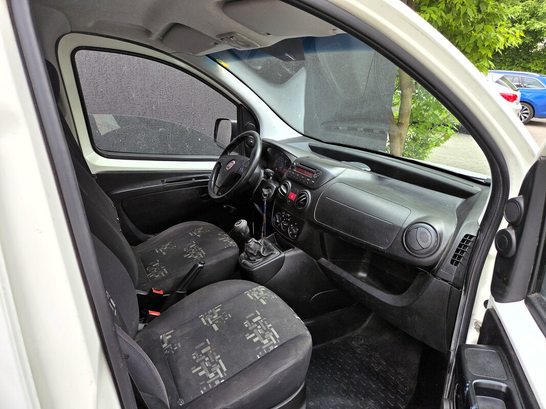 Elbląg Fiat Fiorino 1.3Diesel 75km 2015Rok Sprytne Zadbane Autko Do Pracy-Klimatyzacja Wspomaganie