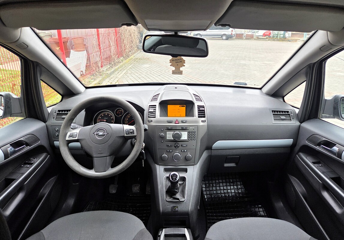 Elbląg Opel Zafira B 1,6Benzyna Gaz 105KM 2008Rok 7-Osobowa Gaz Ważny Do 2035r-Klimatronik Poduszki