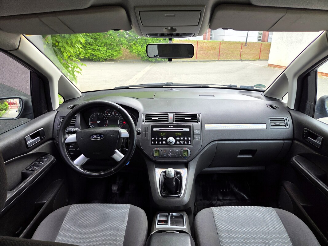 Elbląg Ford C-MAX 2,0Benzyna 145KM 2006Rok Bogato Wyposażone Zadbane Rodzinne Autko -Wspomaganie