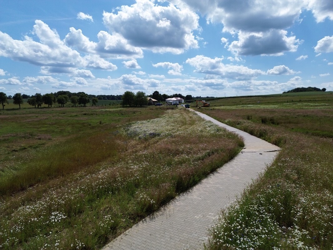 Elbląg NIERUCHOMOŚCI ANNA KRASZEWSKA Działka budowlana o pow.9645 m2 na nowopowstającym osiedlu domów