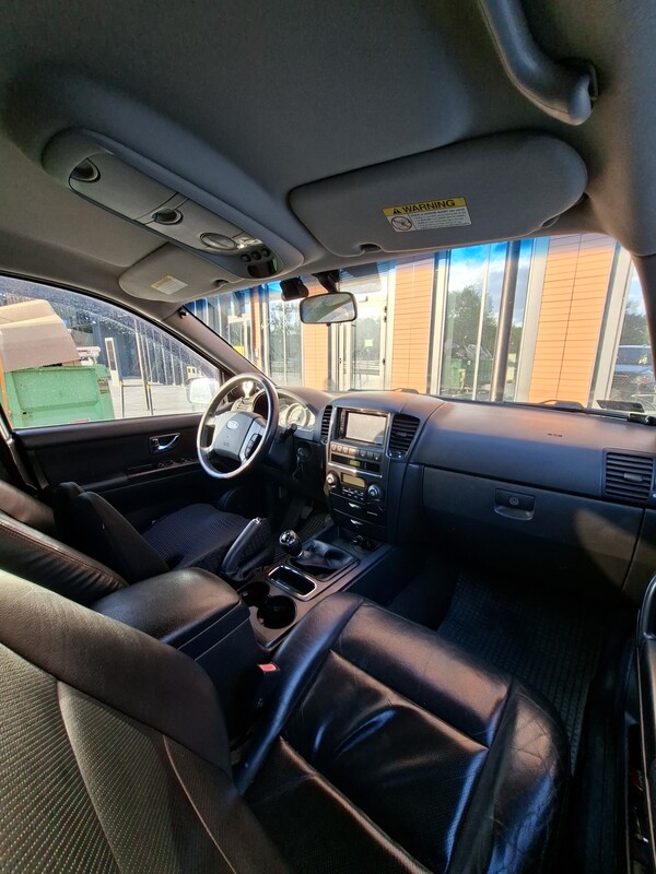 Elbląg Kia Sorento 2.5 CRDi 170KM, czarny SUV, ważne opłaty, w ciągłym użyciu