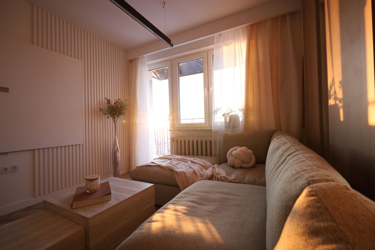 Elbląg Sprzedam mieszkanie z pięknym widokiem na miastoal. Grunwaldzka - samo centrumBalkonFunkcjonalny rozkład