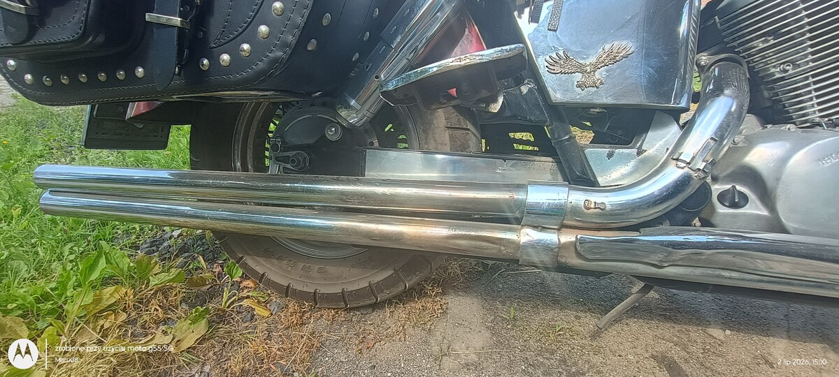 Elbląg HONDA SHADOW RC44 C2 POJ 750cm. YAMAHA VIRAGO 125 PROD.1997