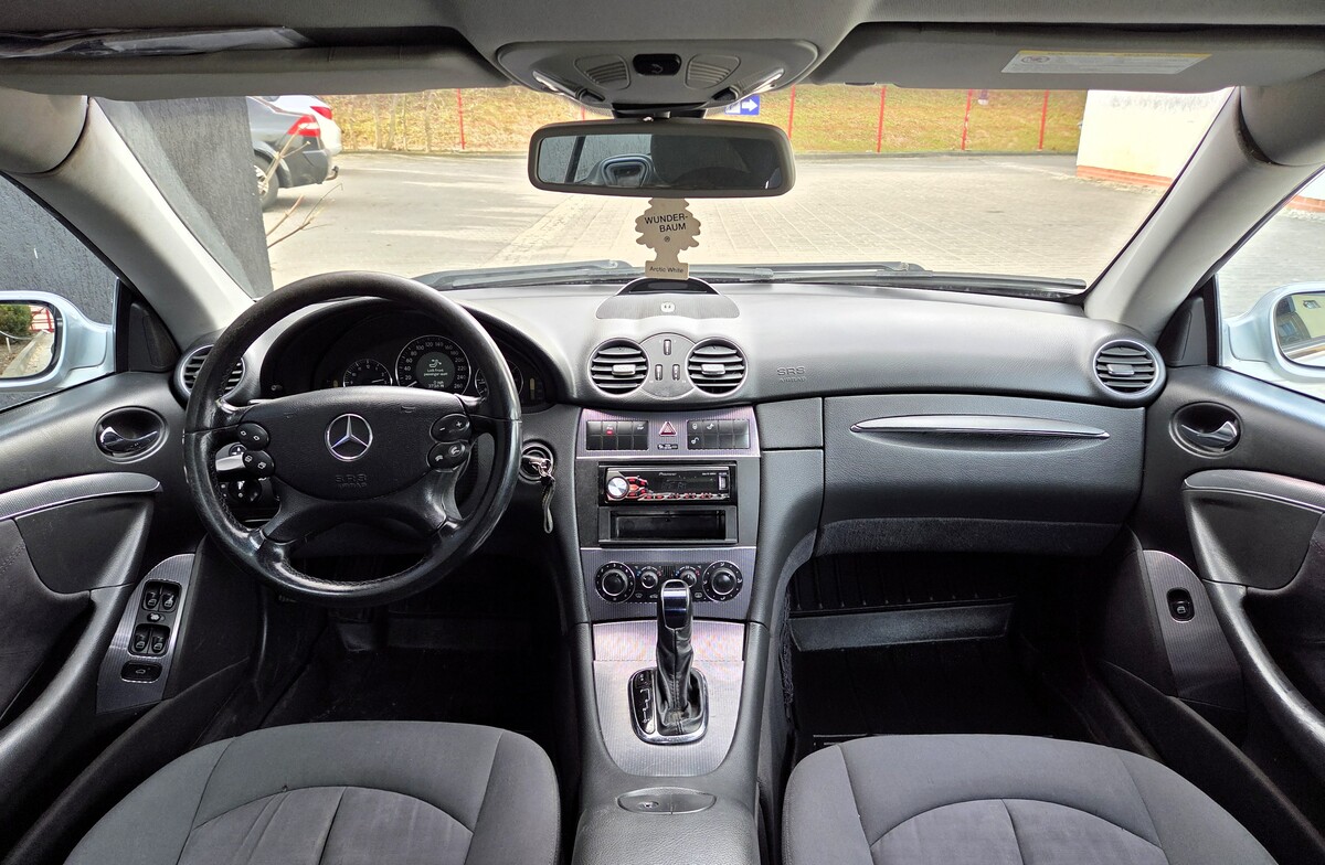 Elbląg Mercedes CLK 1,8Kompresor 164KM 2004Rok Bardzo Dobry Stan Techniczny Automatyczna Skrzynia-Klimatyzacja