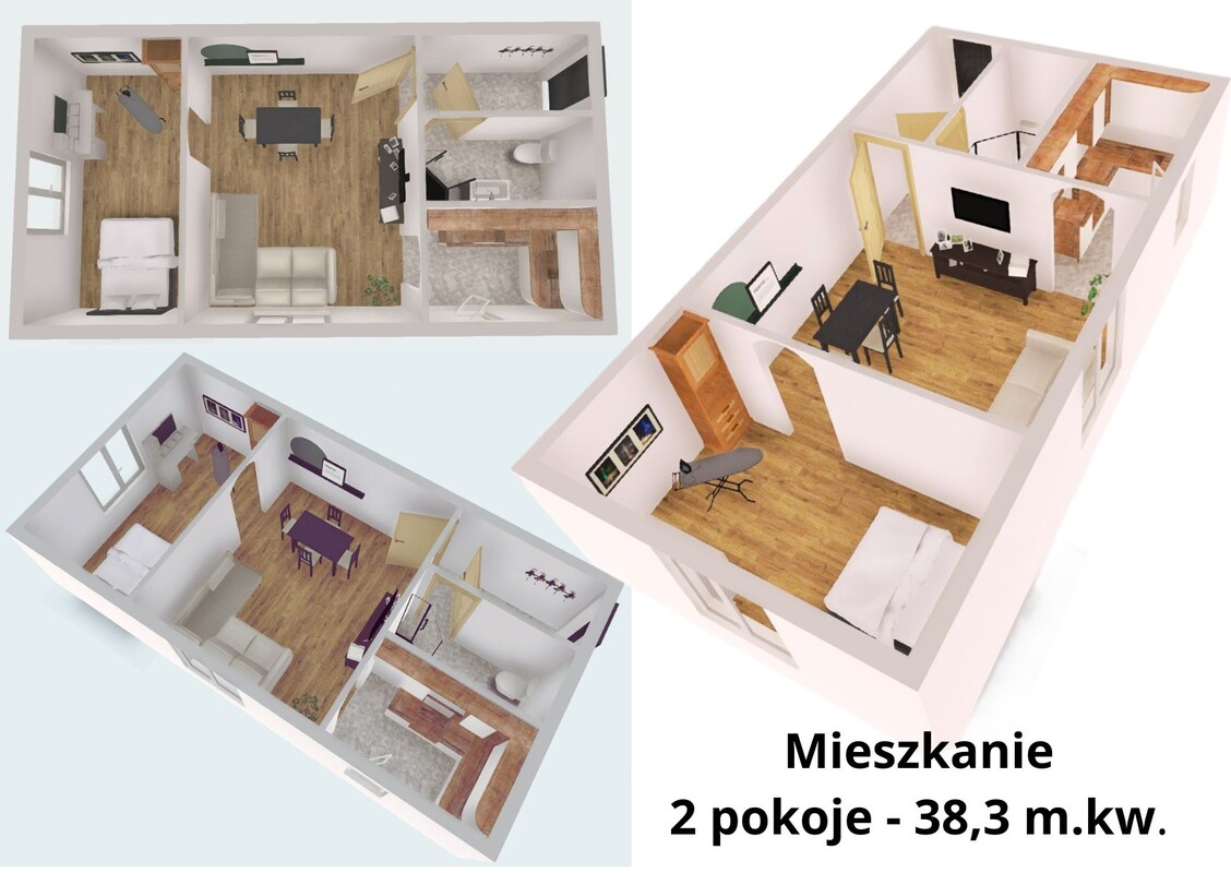 Elbląg 🏡 2 pokoje 38 m² parter spokojna okolica Elbląga 🌟METROHOUSE