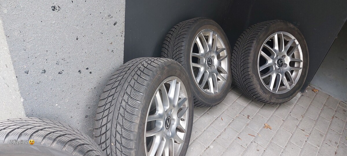 Elbląg SPRZEDAM KOMPLET KÓŁ ZIMOWYCH DO LEXUSA NX LUB UX LUB TOYOTA BRIDGESTONE 225/50R18