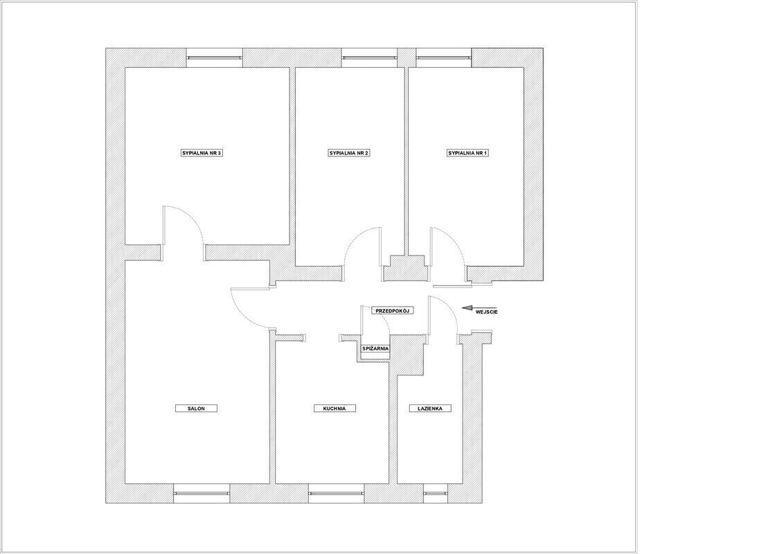 Elbląg Sprzedam wyjątkowe mieszkanie 61 m kw.4 pokoje, I piętro, osobna kuchnia, łazienka,