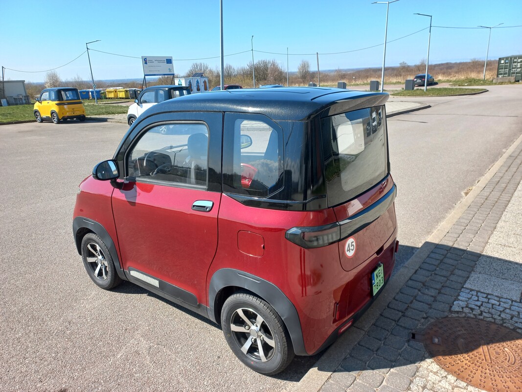 Elbląg Sprzedam samochód elektryczny - czterokołowiec lekki - Yunlong LH-Q.. rok produkcji 2024,pierwsza