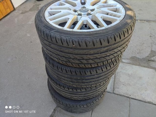 Elbląg Sprzedam  4 koła z oponami 225x40x18 na alufelgach do Opla Vectry C w bardzo dobrym stanie ( do negocjacji