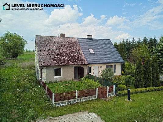 Elbląg LEVEL NIERUCHOMOŚCI  Dom za miastem w świetnej cenie80m2          4pokoje 