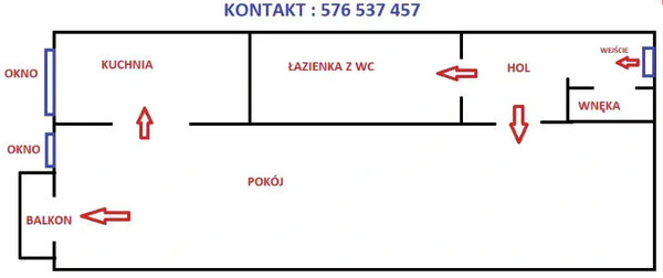 Elbląg DUŻA KAWALERKA - BEZPOŚREDNIO OD WŁAŚCICIELA - Teatralna  (SM Sielanka) - 34,68 m2 - pierwsze piętro z