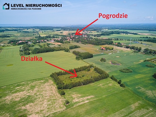 Elbląg LEVEL NIERUCHOMOŚCI  Działka siedliskowa w Pogrodziu1,63 ha    NIERUCHOMOŚCI NA POZIOMIE