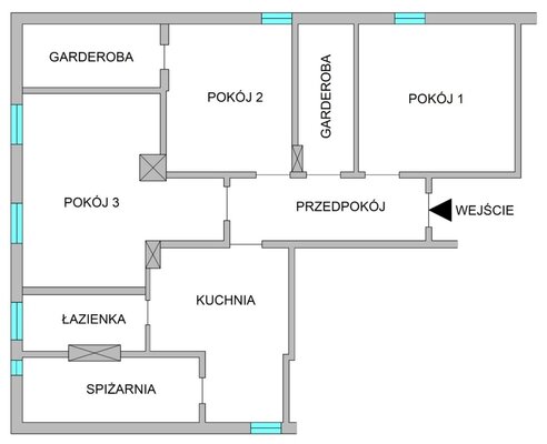 Elbląg   TO MY SPRZEDAJEMYNIERUCHOMOŚCI W TYM MIEŚCIEBIURO NIERUCHOMOŚCIAMERICAN HOMEFOR SALE - 3 POKOJE - DWORKOWA