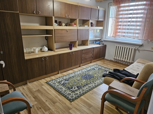 Elbląg Sprzedam mieszkanie 44,6m2 z garażem murowanym 30m od budynku, piwnica 3m2