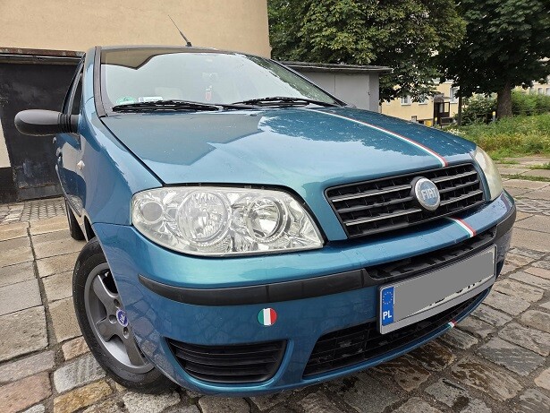 Elbląg Fiat Punto II Lift 1.2 benzyna 2006 rok Mały przebieg 178 tyś km. Tani w utrzymaniuEkonomiczny
