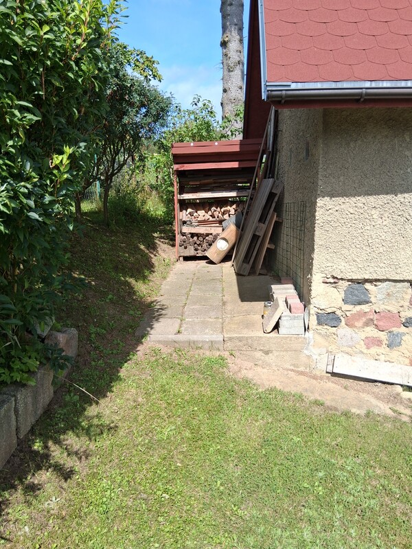 Elbląg Sprzedam działkę ROD SKOWRONEK ul. Okrężna. Na działce jest woda i prąd. Altana zadbana nowy dach więcej