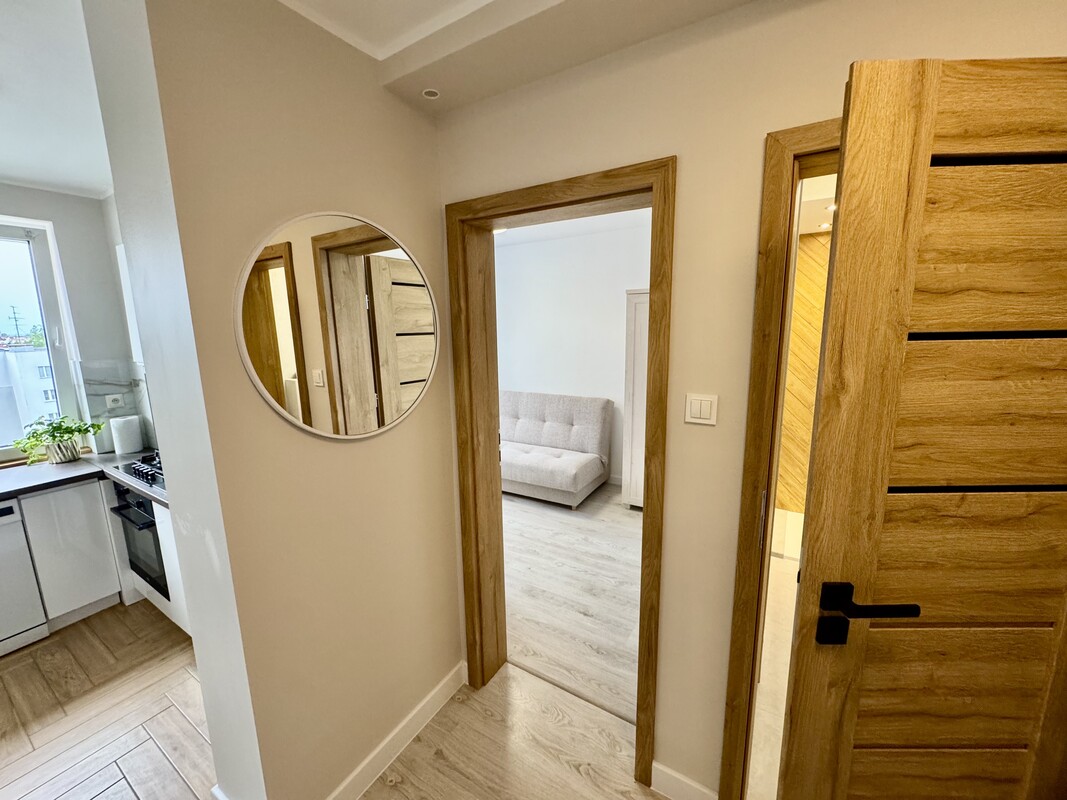 Elbląg 🏡 Komfortowe mieszkanie 2 pokojowe przy ul. Kościuszki z widokiem na panoramę Elbląga.