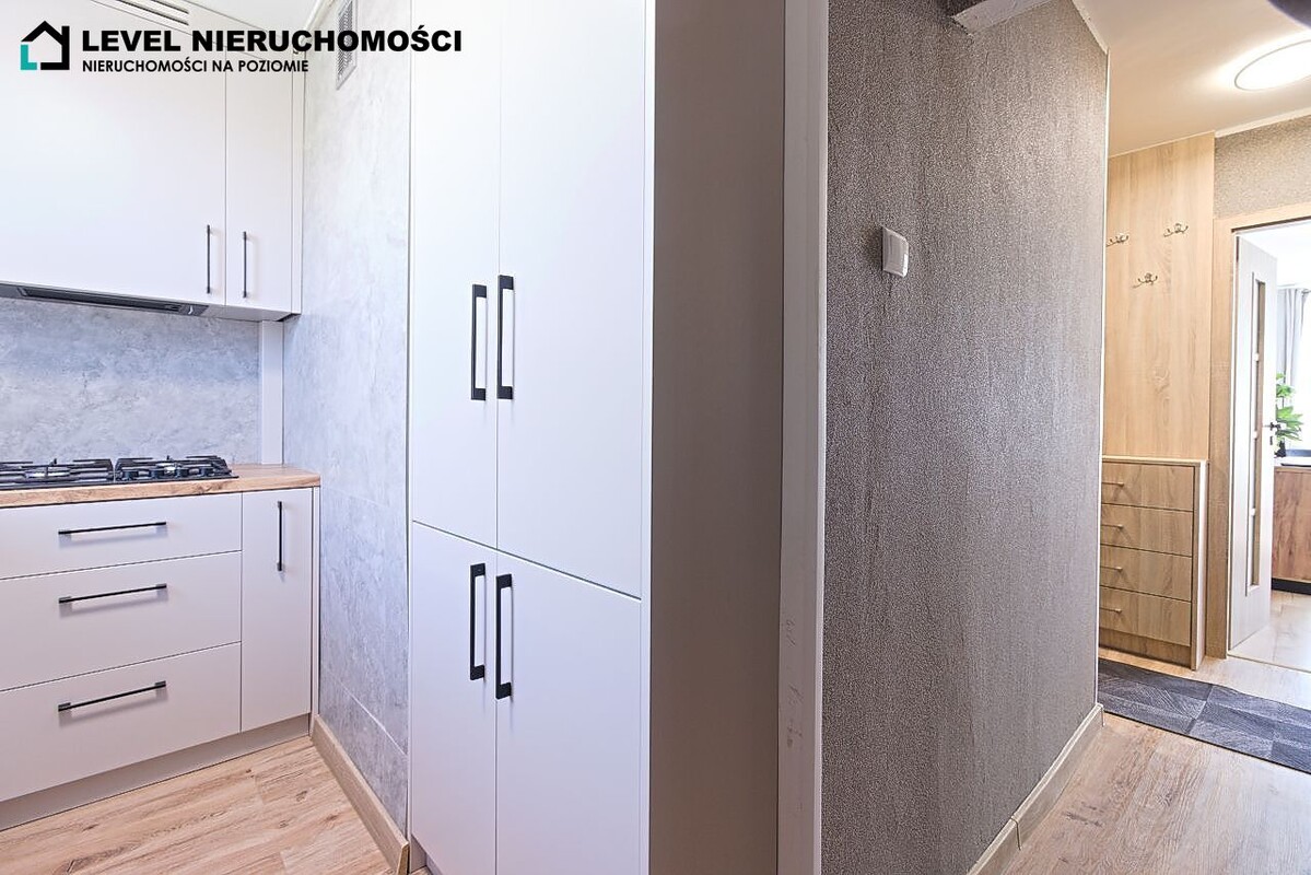 Elbląg LEVEL NIERUCHOMOŚCI Gotowe mieszkanie dwupokojoweDwustronne z balkonem41,28m2 plus 3,37m2 piwnica