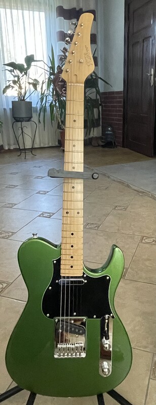 Elbląg 🎸 Piękny Telecaster FGN – japońska precyzja, wyjątkowy kolor, blokowane klucze Gotoh!