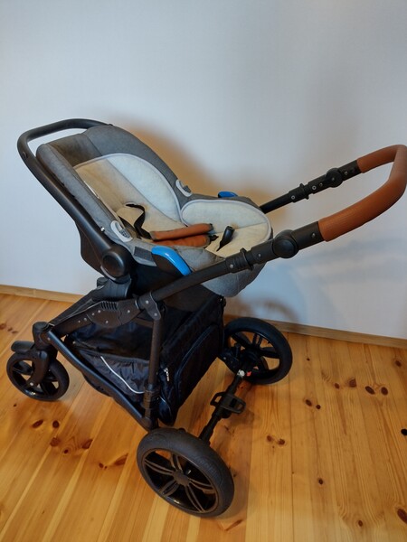 Elbląg Sprzedam wózek Camarelo Baleo 3w1.Używany przez jedno dziecko. Stan bardzo dobry-wózek i akcesoria bardzo