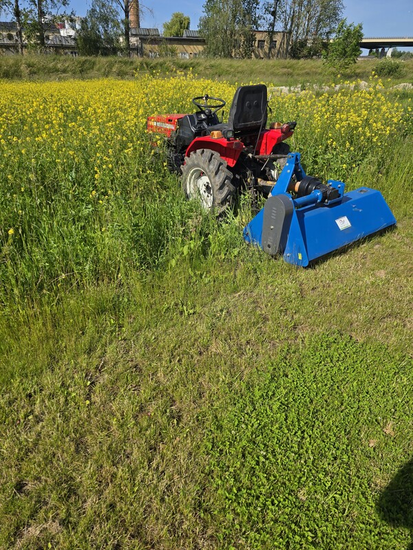 Elbląg Wykonam usługę traktorkiem z glebogryzarką.