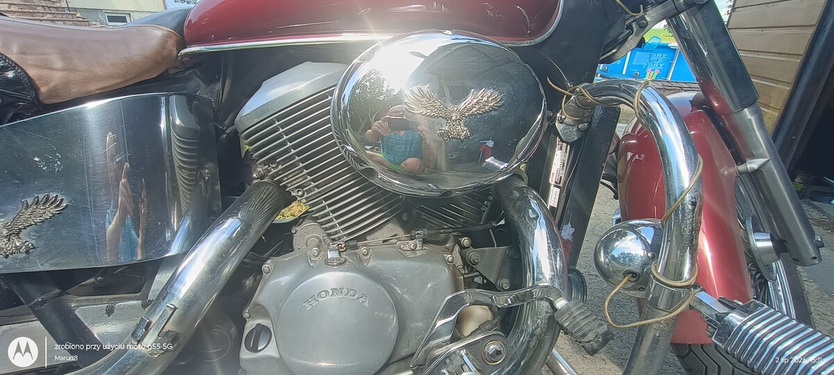 Elbląg HONDA SHADOW RC44 C2 POJ 750cm. YAMAHA VIRAGO 125 PROD.1997