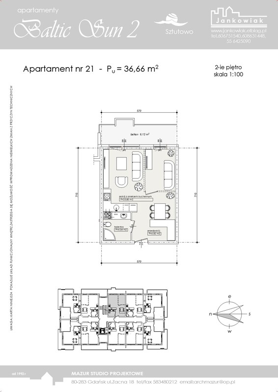 Elbląg BALTIC SUN 2 - APARTAMENTY Z BASENEM NAD MORZEM W SZTUTOWIE - ul. Mierzeja Park 1- BASEN zewnętrzny ogrzewany,