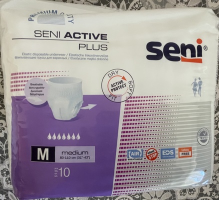 Elbląg Sprzedam:
majtki M SENI ACTIVE PLUS (dla osób 80-110)-pakowane po 10 szt-18zł
nowy wózek inwalidzki ręczny 450
