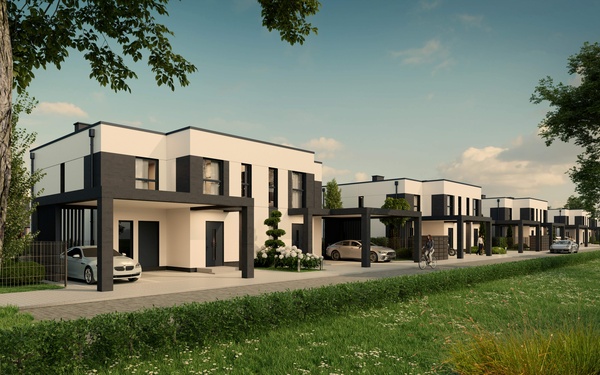 Elbląg 🏡 NOWOCZESNY DOM W ZABUDOWIE DWULOKALOWEJ – ELBLĄG, UL. IWASZKIEWICZA | 134 m² | STAN