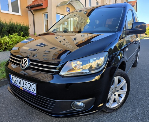 Elbląg Volkswagen CADDY 1.6Diesel 102KM 2011Rok Bardzo Dobry Stan Automatyczna DSG    -Klimatyzacja