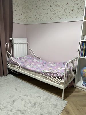 Elbląg Sprzedaż łóżko dziecięce ikea minnen wraz ze stelażem i z materacem (najdroższym z oferty Ikea :) ) stan jak