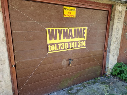 Elbląg Wynajmę garaż przy ulicy Wojska Polskiego więcej na priv (gdy nie odbiorę na pewno oddzwonię)