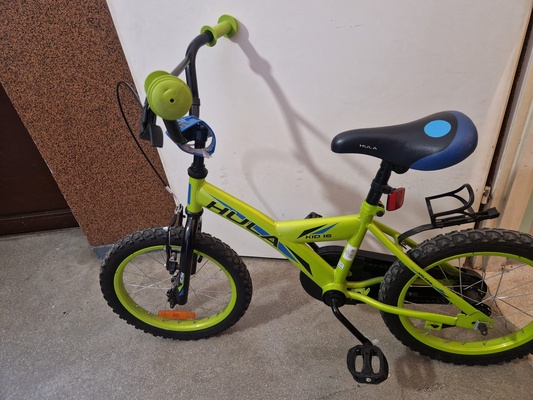 Elbląg Sprzedam Rower dziecięcy.
Rozmiar kół 16, dla dzieci o wzroście 80-110 cm.