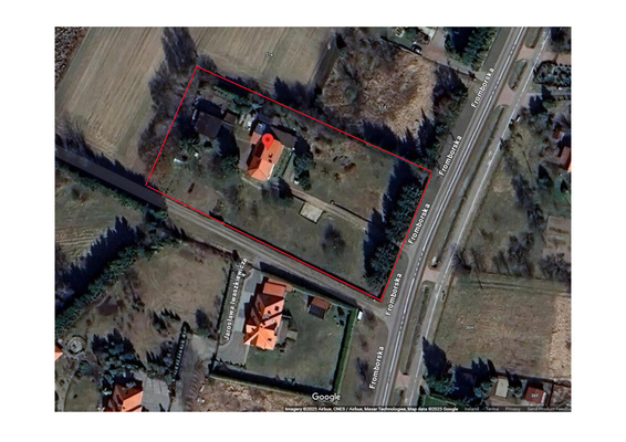 Elbląg Dom z dużą działką (4,874 m2) - Fromborska,   Krasny  Las, Elblag
