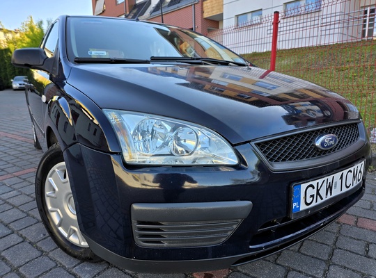 Elbląg Ford Focus  Lift 1.6Benz 100Km Dobra Wersja Wyposażenia 2007Rok 6-Biegowa Skrzynia Biegów-Elektryczne