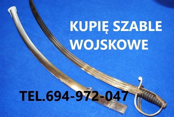 Elbląg KUPIĘ WOJSKOWE SZABLE, BAGNETY, KORDZIKI, NOŻE, MILITARIA, ODZNAKI, ODZNACZENIA, MEDALE, ORDERY