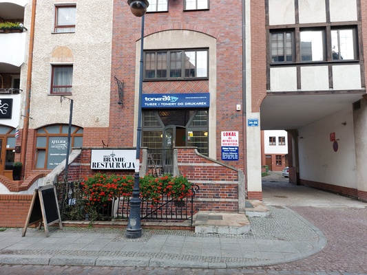 Elbląg 🏢 DO WYNAJĘCIA LOKAL USŁUGOWO-HANDLOWY STARE MIASTO UL. GARBARY&nbsp; &nbsp; WOLNE OD 01/05/2026