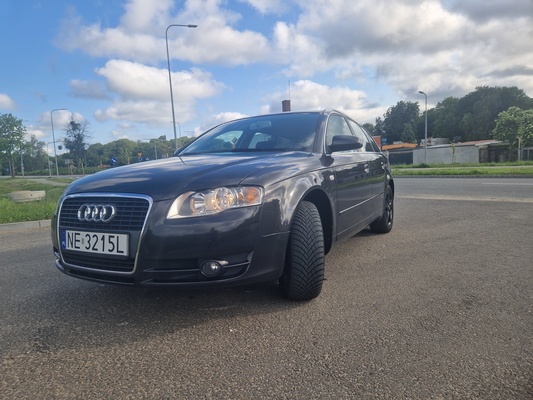 Elbląg 🚗 Audi A4 Diesel 2007 rok 2.0 TDI Multitronic – Komfort, Niezawodność, Ekonomia!Wyjątkowa okazja
